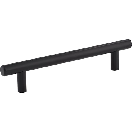 Elements 128 mm Center-to-Center Hollow Matte Black Stainless Steel Naples Cabinet Bar Pull 174SSMB